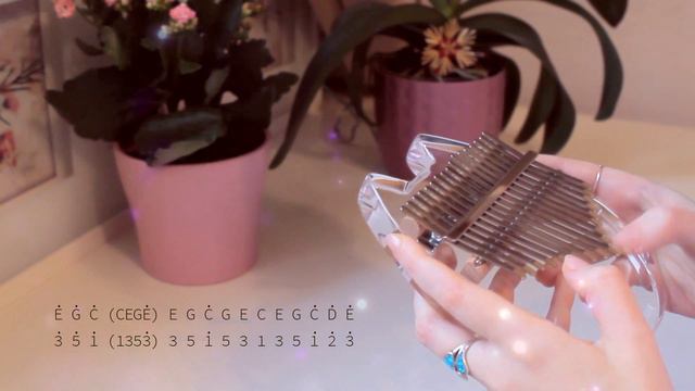 Ed Sheeran - Perfect - Kalimba Cover With Tabs (in C)