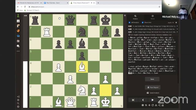 Masterclass With IM Michael Mulyar