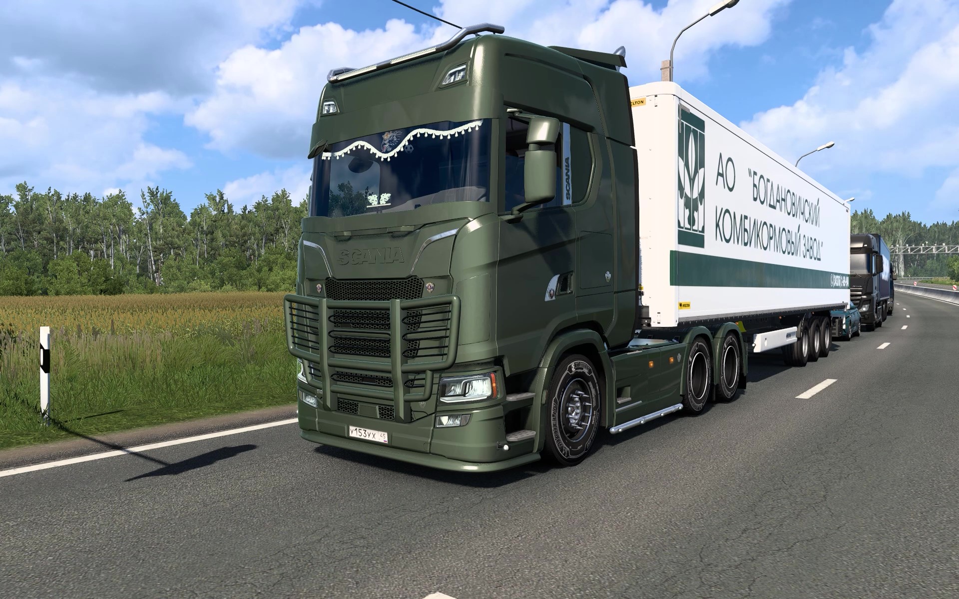 Евро Трак Симулятор 2 V 1.49 | Scania S | Logitech G29