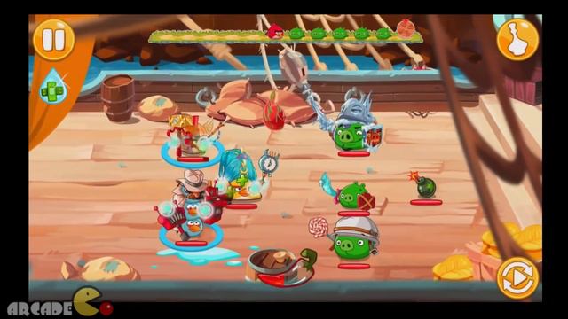 Angry Birds Epic: NEW CHRONICLE CAVES 10 Level 5 Victory