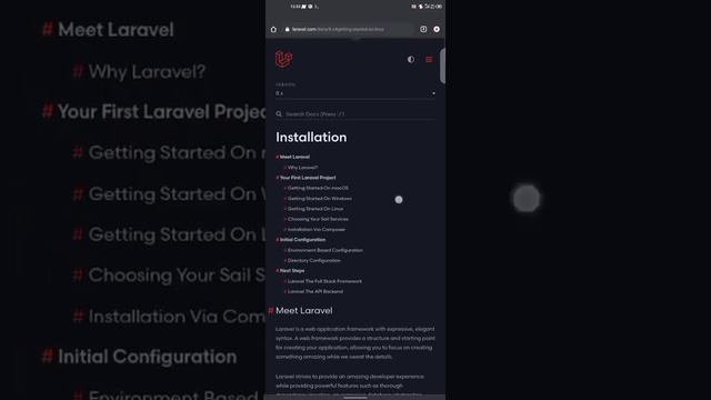 How To Setup Laravel On Phone