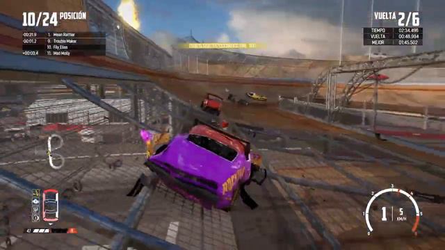 Wreckfest : Derby Race With Speedbird #3