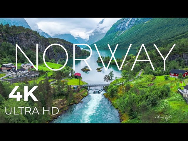 Norway AMAZING Beautiful Nature With Relaxing Music And Sound, 4k Nature | Relaxation Film