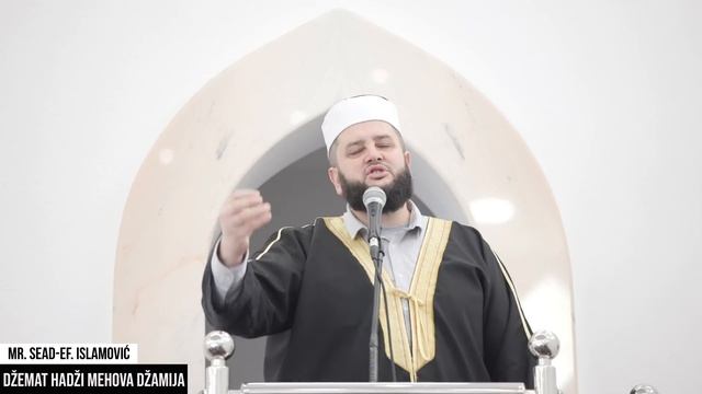 Neće Allah Iznevjeriti  Poslanika I Vjernike - Mr. Sead-ef. Islamović