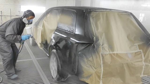 покраска задних крыльев IWATA SUPERNOVA LSWS -400 1.4 HDлак QL 7400