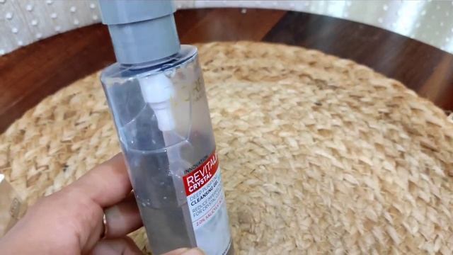 Loreal Paris Revitalift Crystal Cleansing Gel|Face Wash For Oily & Acne Prone Skin|Loreal Revitalif