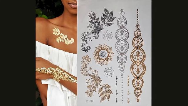 Золотые Татуировки Купить Алиэкспресс