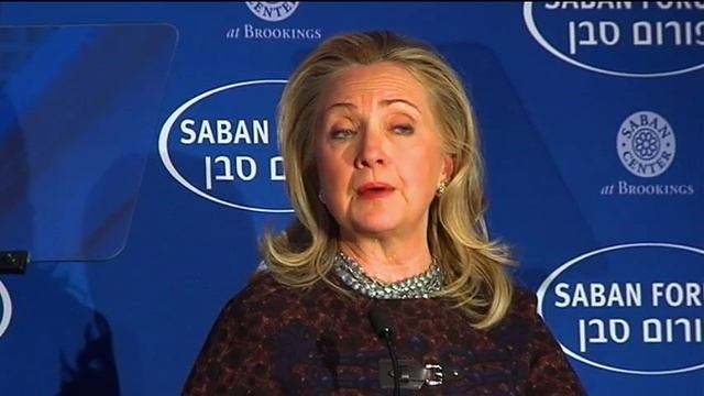 Secretary Clinton Delivers Remarks at the Saban Center for Middle East Policy 2012 Saban Forum