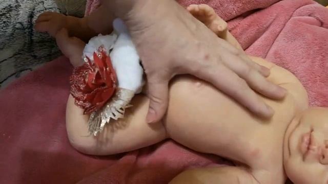 Силиконовая кукла реборн  .mp4