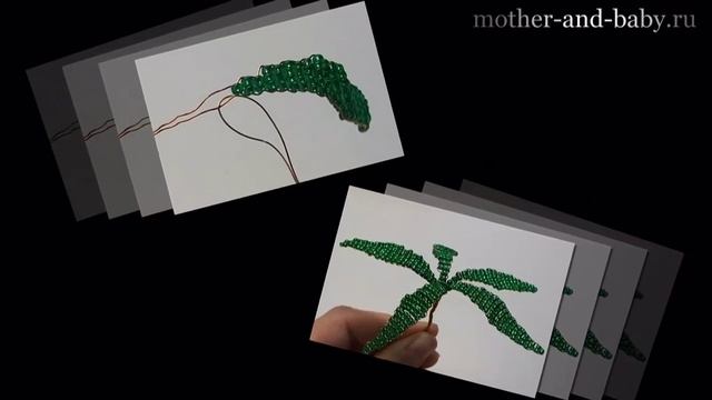 Поделка из бисера: дерево