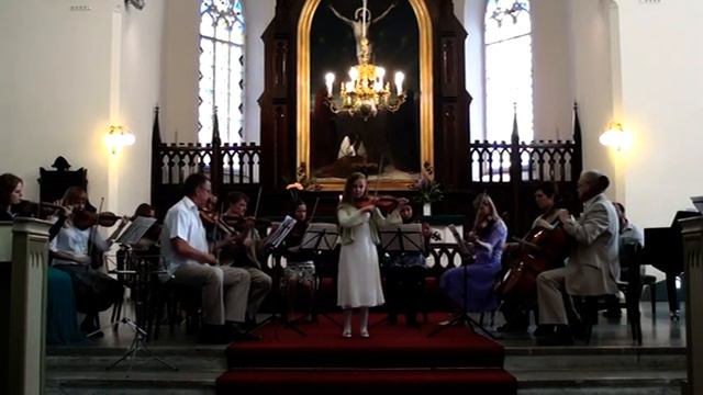 ANNABEL SOODE  A. Vivaldi Viiulikontsert A-moll I Osa/ Violin Concerto In A Minor 1st Mov