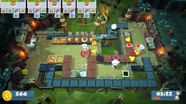 Overcooked! 2, 3 Stars 🌟🌟🌟 But How???