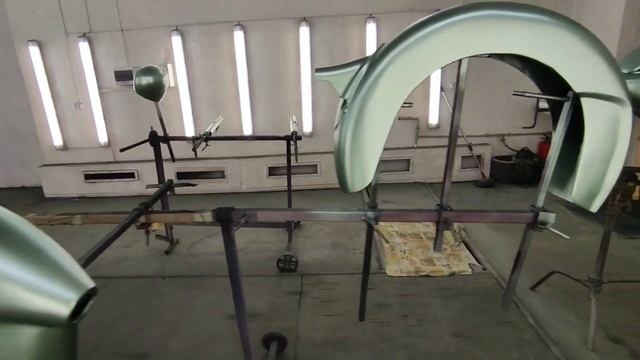 Иж-49 проект Кермит наконец то покрасил всё но люльки нет  Цвет -  зелёный леденец