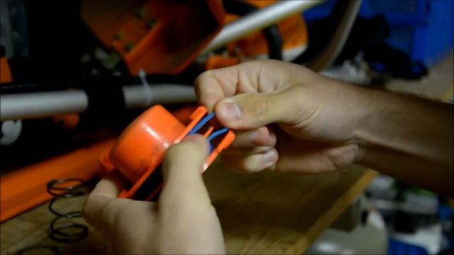 Trimmerfaden Aufwickeln