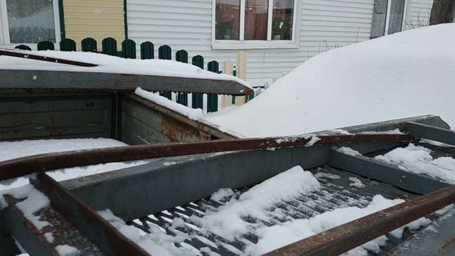 Обзор самодельного трапа, сходни