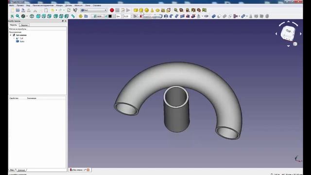 FreeCad Рама багги