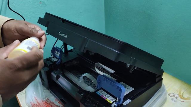 Canon 2010 printer unboxing and setup