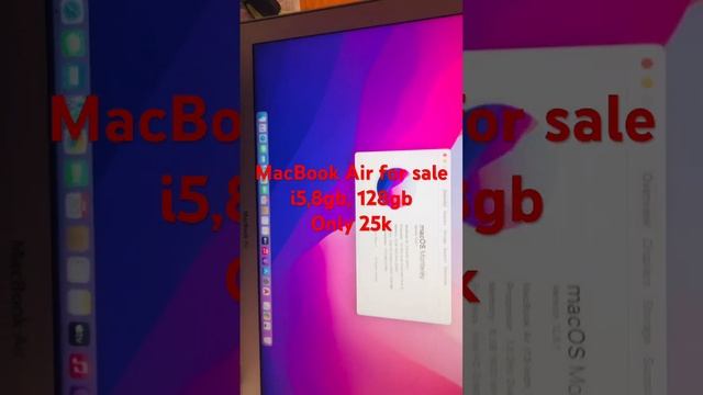 MacBook Air 2017 For Sale | Used MacBook For Sale | Apple Laptop For Sale | Apple Mac For Sale