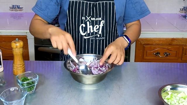 Como Preparar CEVICHE DE ATUN FRESCO Mas Rico Y Super Fácil.