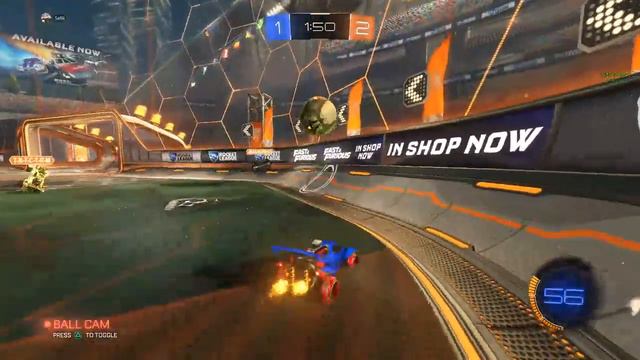 Playing Rocket League Workshop Into Diamond Comp Games