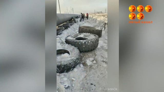 В Темиртау к смогу добавляется гарь от горящих шин.