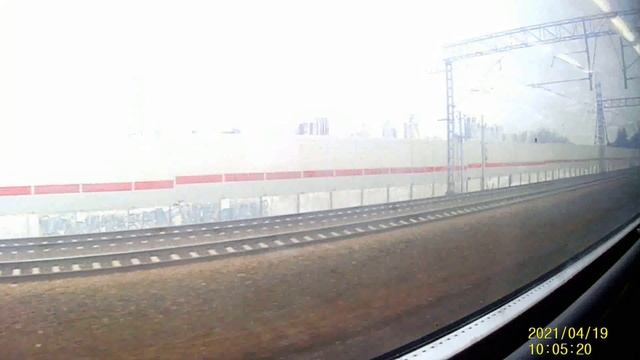 Поездка на электричке от Одинцова и до Рабочего посёлка