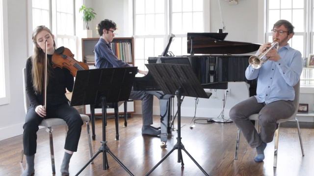 David Krauss (Principal Trumpet) Performs Brahms Horn Trio In E Flat Major