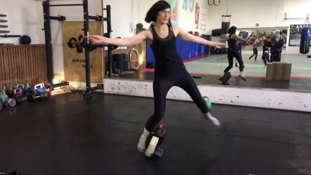 Владивосток. Моноколесо. Тренировка вращения.