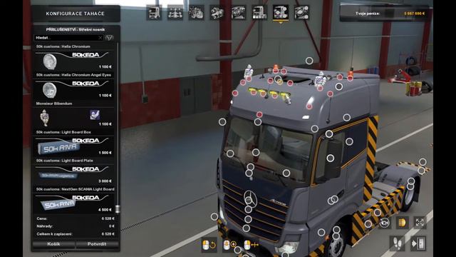 [ETS2 1.39] Slot Roof MB Actros MPIV V1.5