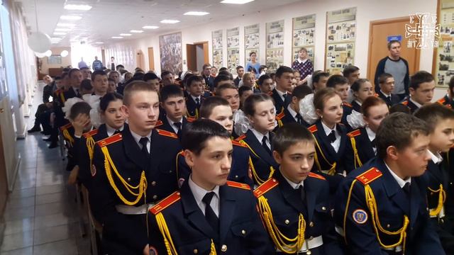 Митрополит Павел в Кадетской школе-интернат имени Героя Советского Союза Безноскова п.Нялино 2017г.