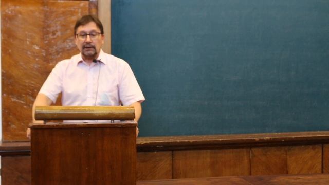 Приветствие декана и профессоров факультета