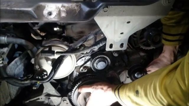 Замена и установка цепи ГРМ