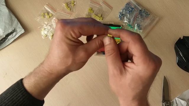 Металлоплёночные конденсаторы и подстроечные резисторы с AliExpress