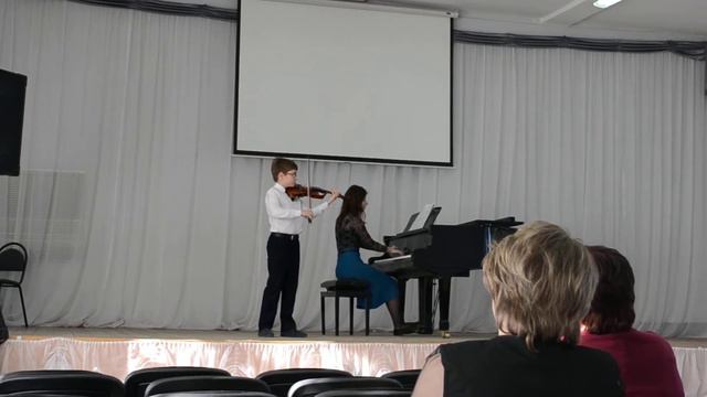 И.С.Бах Сицилиана, Г. Эллертон Тарантелла. исп. Савелий Дикоев, 10 лет