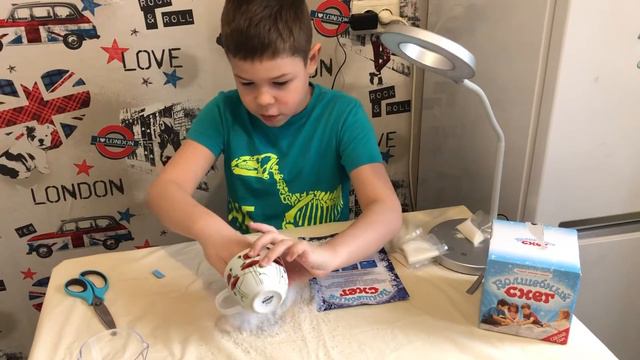 Эксперимент-Как сделать снег дома