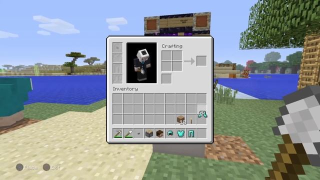 MINECRAFT How To Equip Both Head And Helmet In Armor Stand