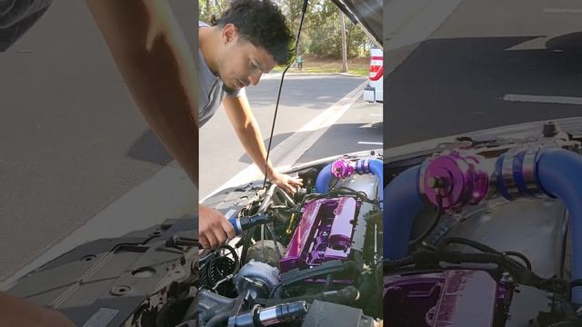 FIRST GEN 1.8 CRUZE EBAY 65$ ALUMINUM VALVE COVER UPGRADE AND SOME EXTRAS