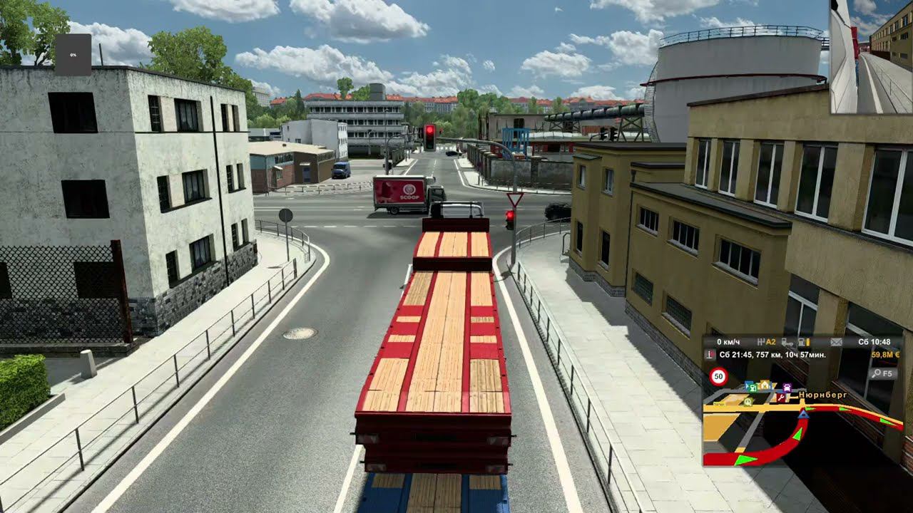 ETS 2 - ProMods-Русмап-Волга-Юг-Степь-Сибирь грузоперевозкиконтракты 18