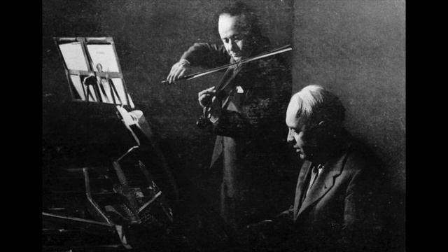 Zino Francescatti Robert Casadesus - Robert Schumann Sonata for violin  piano 2 in D minor 1951