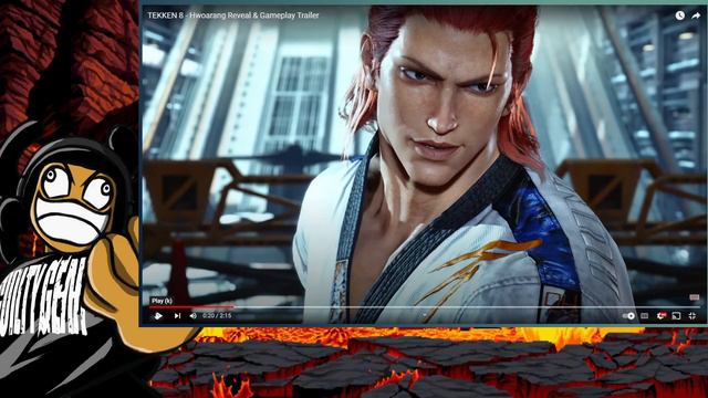 NO MORE EYEPATCH!! (Tekken 8 Trailer Hwoarang Reaction)