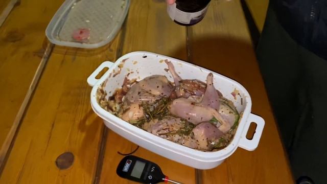 Перепёлки на гриле на Кедровой доске #РэпНаКухне #34