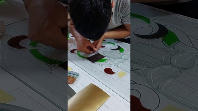 Процесс подготовки цветочного окна .Gulliy Oyna Tayyorlash Jarayoni