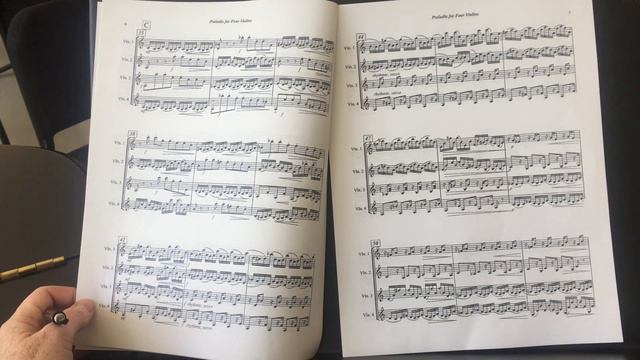 Preludio For 4 Violins