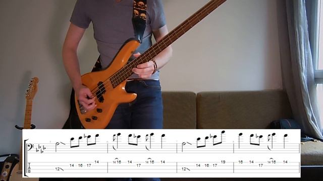 Death From Above - Statues Bass Cover With Tabs