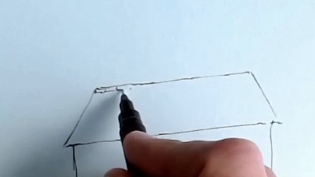 House And Home Portraits - My New SkillShare Class Preview - How To Sketch Roofs!