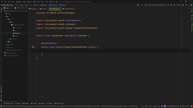 Плагин На ОРУЖИЕ В МАЙНКРАФТ | Разработка Плагинов Для МАЙНКРАФТ с НУЛЯ #9 | Spigot полный курс