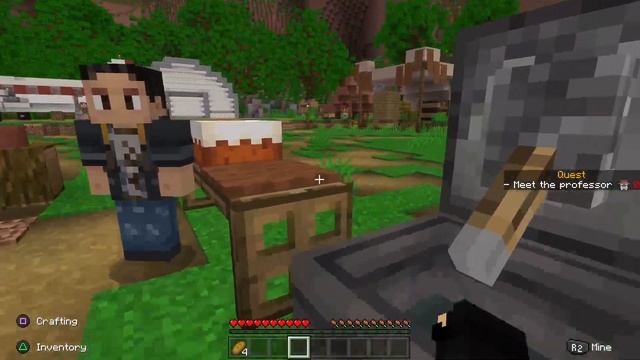 Minecraft Survival PS4 (Filler) Exploring Minecraft Store Free Section Again