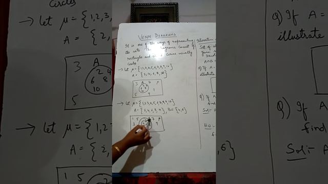 Class 10 || Chapter 2 || Venn Diagrams & Intersection Of Sets || Sets || Telangana & AP Board