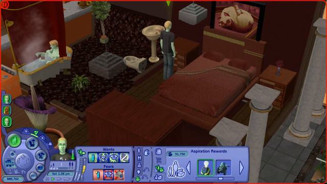 Let's Play The Sims 2 Scholarship Challenge Part 20 (Abduction And Skills Part 2 Of 3)