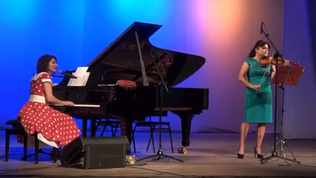 «Ночь в июле только шесть часов» (О. Фельцман- Р. Гамзатов), скрипка- Айгуль Черпакова (Абакан 2021